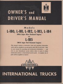 Owner's Manual for International L-180, L-181, L-182, L-183, L-184 & L-185 Series Truck