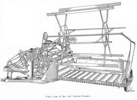 McCormick Deering No. 4-E  Enclosed Gear Tractor Binder (Left-hand 8 and 10 ft.)