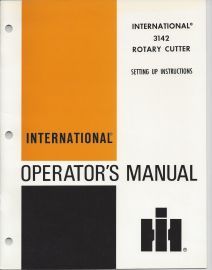 Operator's Manual for International No. 3142 Mid-Mount Rotary Cutter