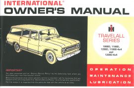 Owner's Manual for 1969-70 International Model 1000D to 1200D Travelall