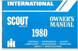 Owner's Manual for 1980 Scout II, Traveler & Terra Gas & Diesel, 4X2 and 4X4