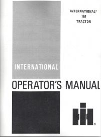 Operator's Manual for International Cub 184 Tractor