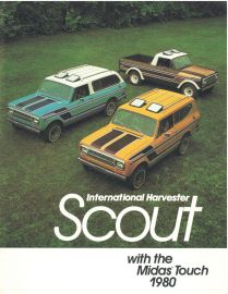 1980 IH Scout II, Midas Color Sales Brochure