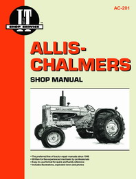 I & T Shop Service Manual for Allis-Chalmers Models D-10, D-10 Series III, D-12 & More