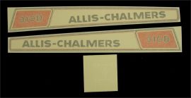 Allis Chalmers Model 310D Restoration Decal Set - Vinyl