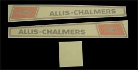 Allis Chalmers Model 312 Restoration Decal Set - Vinyl