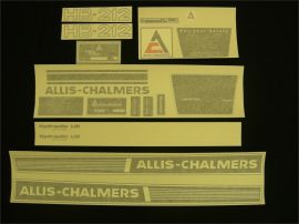 Allis Chalmers Model B-212 Restoration Decal Set - Vinyl