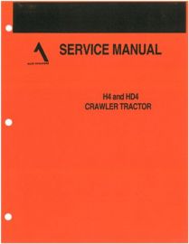 Service Manual for Allis-Chalmers Model H4 and HD4 Crawler Tractor