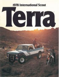 1978 International Scout Terra Sales Brochure