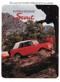 1967 IH Scout 800 Sales Brochure