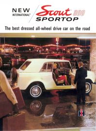 1967 IH Scout 800 Sport-top, Color Sales Brochure