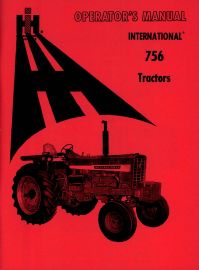 Operators Manual for International 756 Tractor