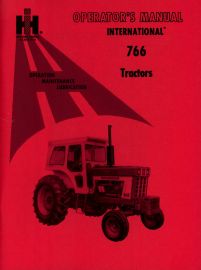 Operators Manual for Farmall 766 Tractor