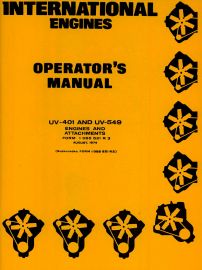 Operators Manual for Model UV-401 & UV-549 Power Units