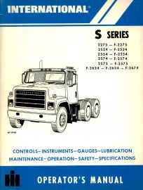 Operator's Manual for 1977-78 International S-Series Truck