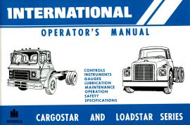 Operator's Manual for 1977 International Loadstar & Cargostar Truck Models 1600-1890