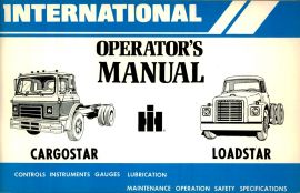 Operator's Manual for 1978 International Loadstar & Cargostar Truck