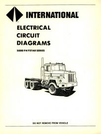 Electrical Diagrams for 1986-87 IH International 5000 Paystar Series