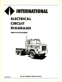 Electrical Circuit Diagrams for 1988-91 IH International 5000 Paystar Series