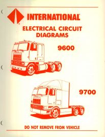 Electrical Circuit Diagrams for 1991 International 9600, 9700 Trucks