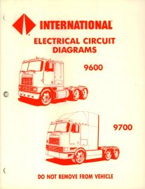 Electrical Circuit Diagrams for 1991 International 9600, 9700 Truck
