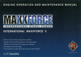Operation and Maintenance Manual for International® MaxxForce® 5 Diesel Engine