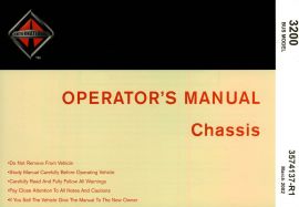 Operator's Manual for 2002 International 3200 Bus
