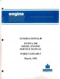 Service Manual for International DT-360 & DTA-360 Diesel Engine