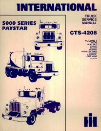Service Manual for 1983 International 5000 Series Paystar Truck