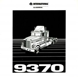 Service Manual for 1986 International 9370 Truck