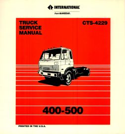 Service Manual for 1987-88 International Models 400 & 500 Truck