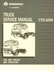 Service Manual for 1988-91 International 700 & 900 Truck & 900 Tractor