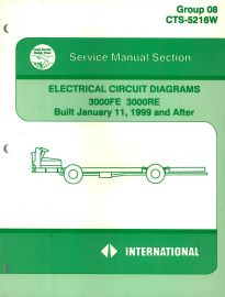 Electrical Circuit Diagrams for 1997-98 International 3000RE, 3000FE Chassis