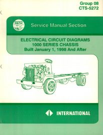 Electrical Circuit Diagrams for 1998-99 IH International 1000 Series Chassis