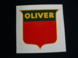 Oliver Shield 3" Red, Green and Yellow Decal