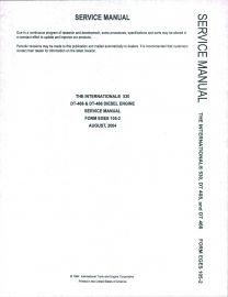 Service Manual for International 530, DT-408, DT-466 Engine