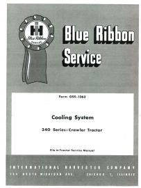 IH Blue Ribbon Service on 340 Series Crawler Cooling System Service