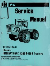 Service Manual for International 4366 & 4568 Tractor Chassis