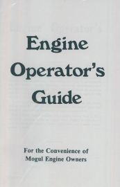 Engine Operators Guide for 1916 IHC Mogul Engine