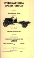 Instruction Book for International Model S Speed Truck