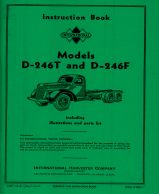 Instruction Book for International Models D-246T & D-246F