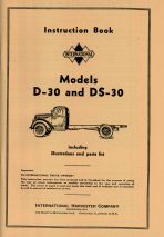 Instruction Book for International Models D-30 & DS-30