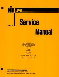 Service Manual for 6 Cylinder Engine & Power Unit Models UC-221, UC-263, UD-236, UD-292, UC-301