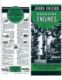 Color Sales Brochure for John Deere Gasoline Engines