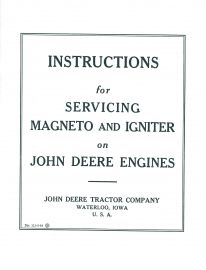 Instructions for Servicing John Deere Magneto & Igniter