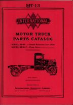Parts Catalog for International Models HS-54 Gear Drive and HS-54C Chain Drive Truck
