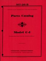 Parts Catalog for International Model C-1 Truck