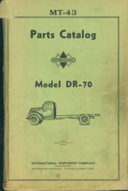 Parts Catalog for International Model DR-70 Truck
