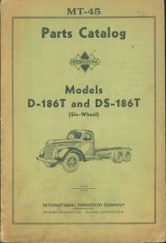 Parts Catalog for International Models D-186T and DS-186T 6 Wheel Truck