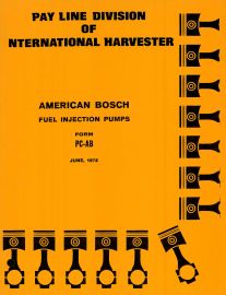 Parts Catalog for American Bosch Fuel Injection Pump